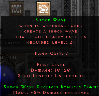 D2R Shock Wave