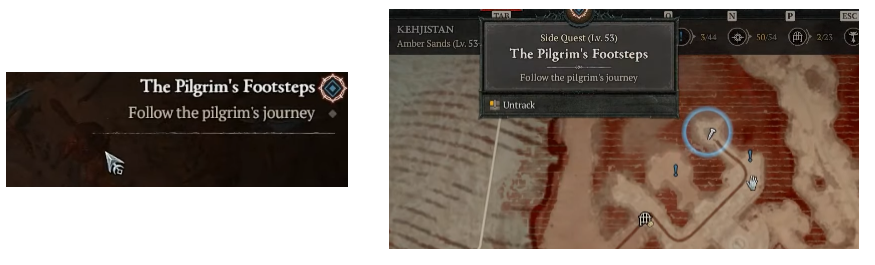 D4 The Pilgrim's Footsteps