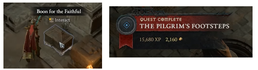 D4 The Pilgrim's Footsteps