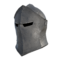 Visored Barbuta Helmet