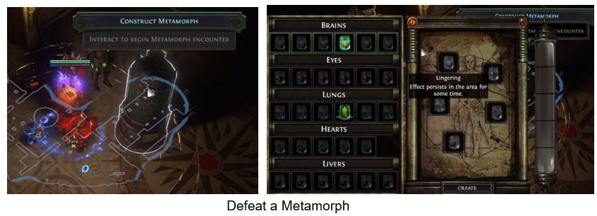Defeat a Metamorph