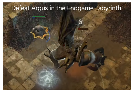 Defeat Argus in the Endgame Labyrinth