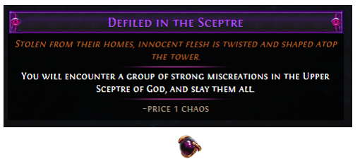 Defiled in the Sceptre