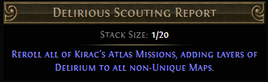 Delirious Scouting Report PoE