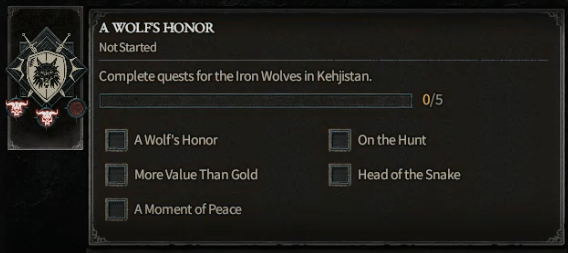 A Wolf's Honor