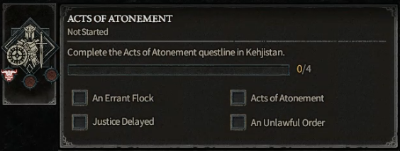 Acts of Atonement