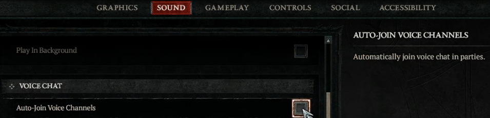 Diablo 4 Auto-Join Voice Channels