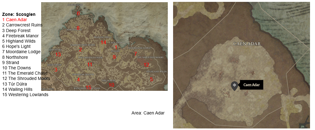 Diablo 4 Caen Adar Areas Discovered