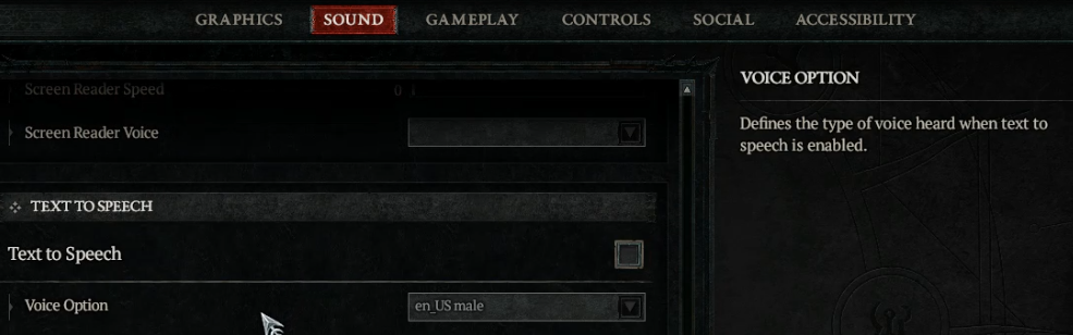 Diablo 4 Chat Text To Speech Voice Option