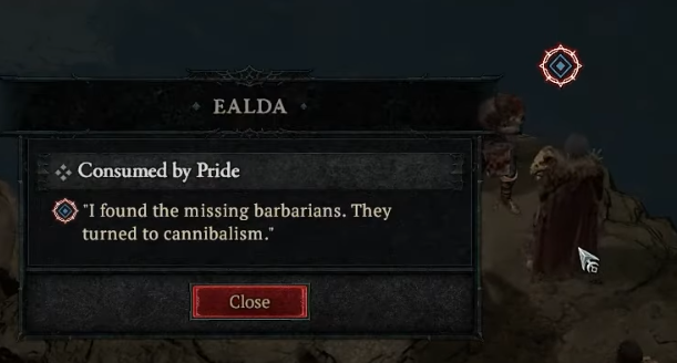 Diablo 4 Consumed by Pride