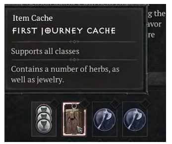 Diablo 4 First Journey Cache