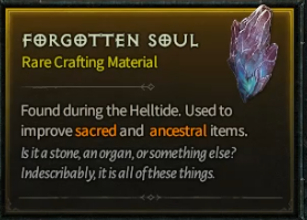 Diablo 4 Forgotten Soul