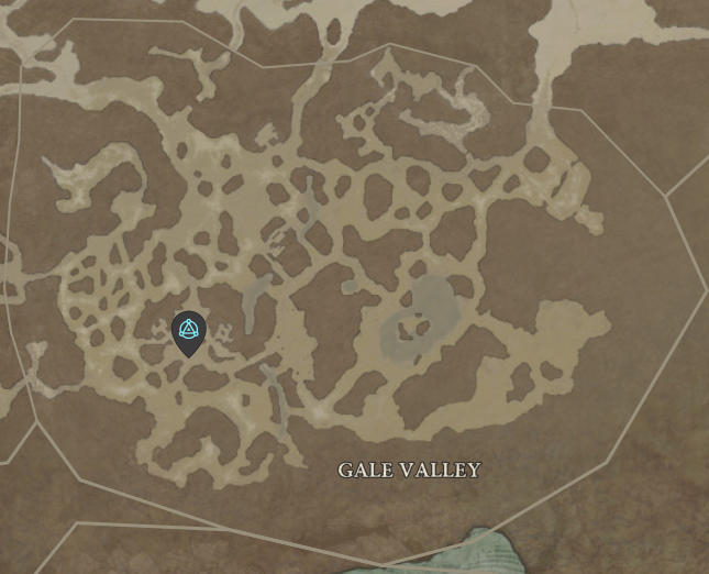 Diablo 4 Gale Valley Waypoint