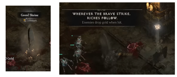 Diablo 4 Greed Shrine