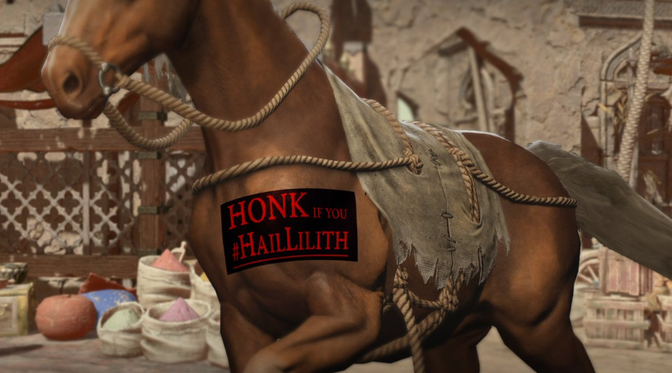 Honk if you Hail Lilith - Diablo 4