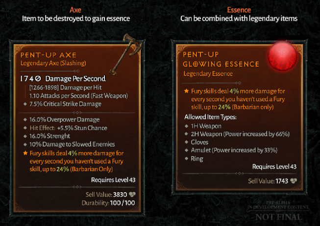 Diablo 4 Legendary and Unique Items