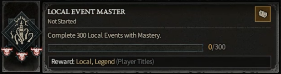 Local Event Master