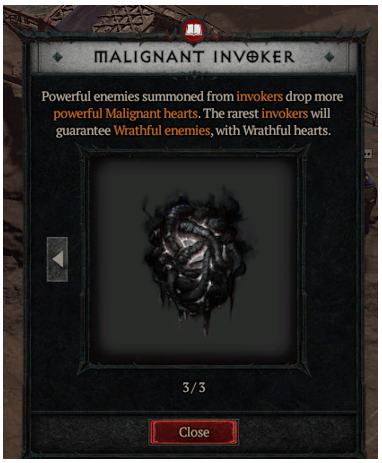 Malignant Invoker - Diablo 4