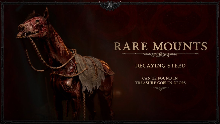 Diablo 4 Rare Mounts