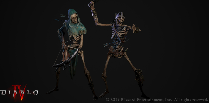 Diablo 4 Skeletons