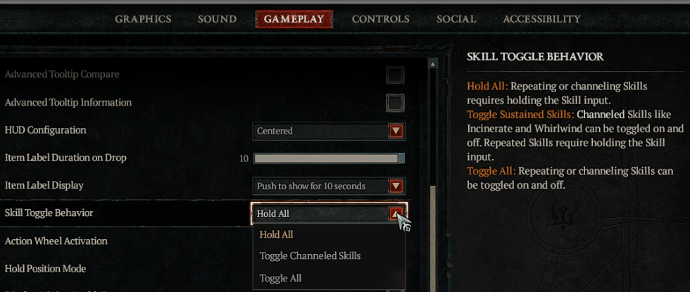 Diablo 4 Skill Toggle Behavior