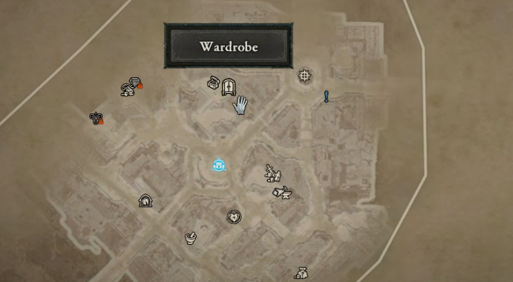 Diablo 4 Wardrobe Location