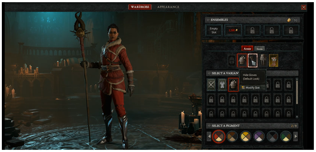 Diablo 4 Wardrobe system