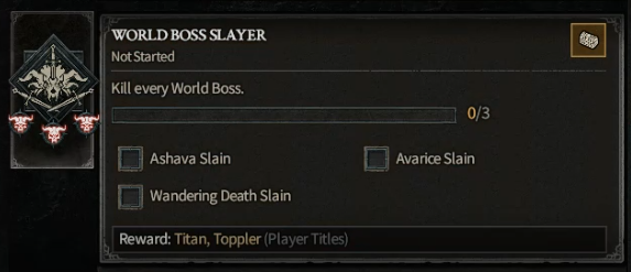 World Boss Slayer