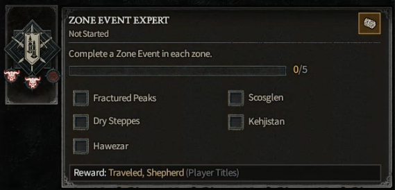 Zone Event Expert