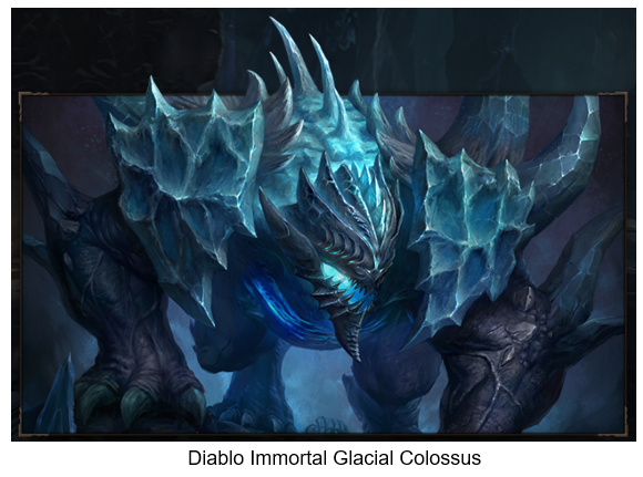 Diablo Immortal Glacial Colossus