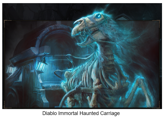 Diablo Immortal Haunted Carriage