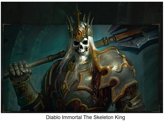 Diablo Immortal The Skeleton King