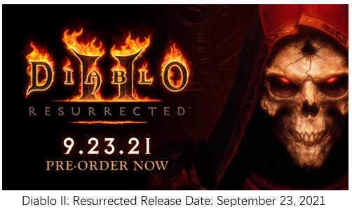Diablo II: Resurrected Release Date