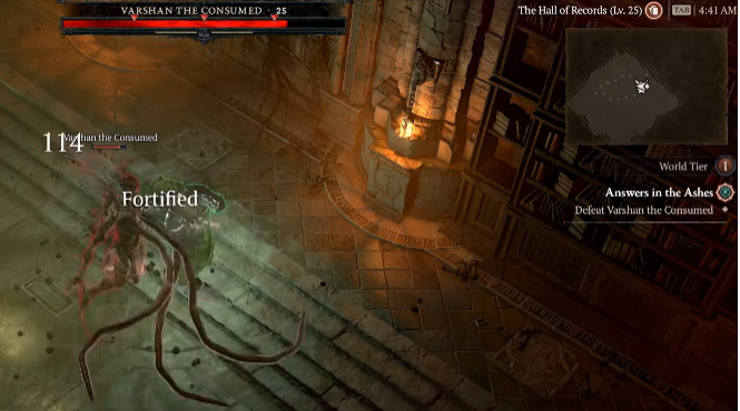 Answers in the Ashes - Diablo 4