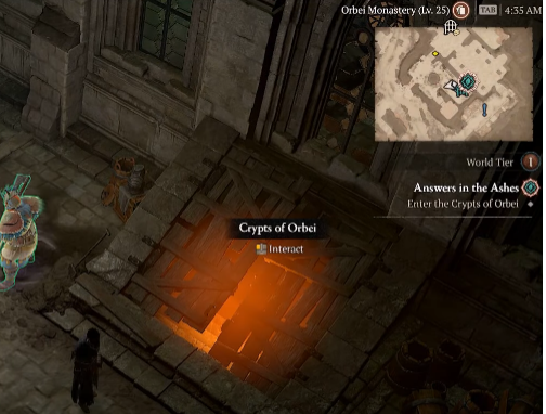 Answers in the Ashes - Diablo 4