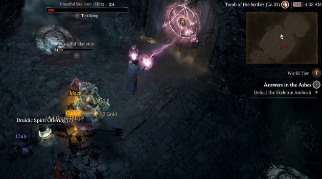 Answers in the Ashes - Diablo 4