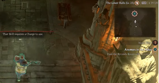 Answers in the Ashes - Diablo 4