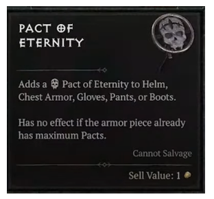 Diablo 4 Pact of Eternity