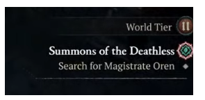 Summons of the Deathless - Diablo 4