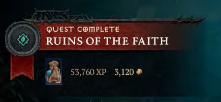 Ruins of the Faith - Diablo 4