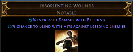 Disorienting Wounds PoE