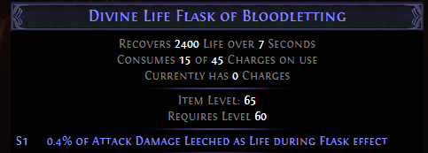 Divine Life Flask