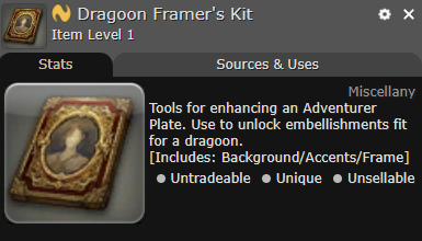 Dragoon Framer's Kit
