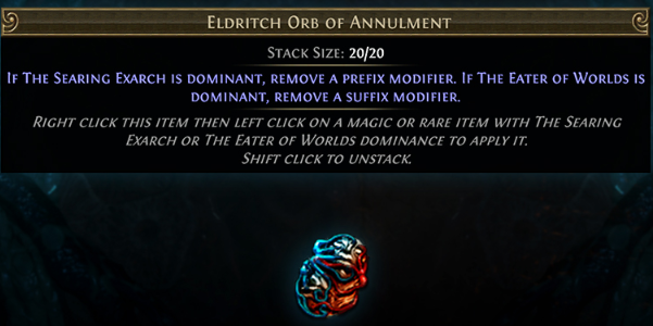 Eldritch Orb of Annulment PoE