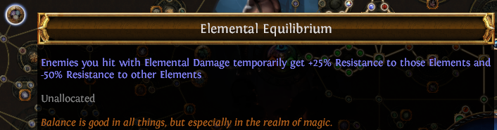 Elemental Equilibrium PoE