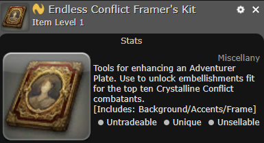 Endless Conflict Framer's Kit