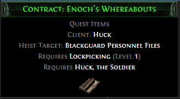 Contract: Enoch's Whereabouts
