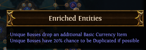 Enriched Entities PoE