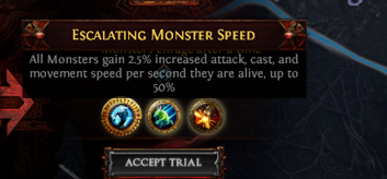 Escalating Monster Speed