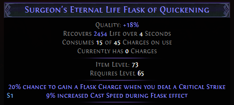 Eternal Life Flask